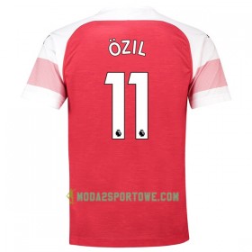 Koszulka Arsenal Ozil 11 Domowe Stroje Piłkarskie 2018/19 Krótki Rękaw